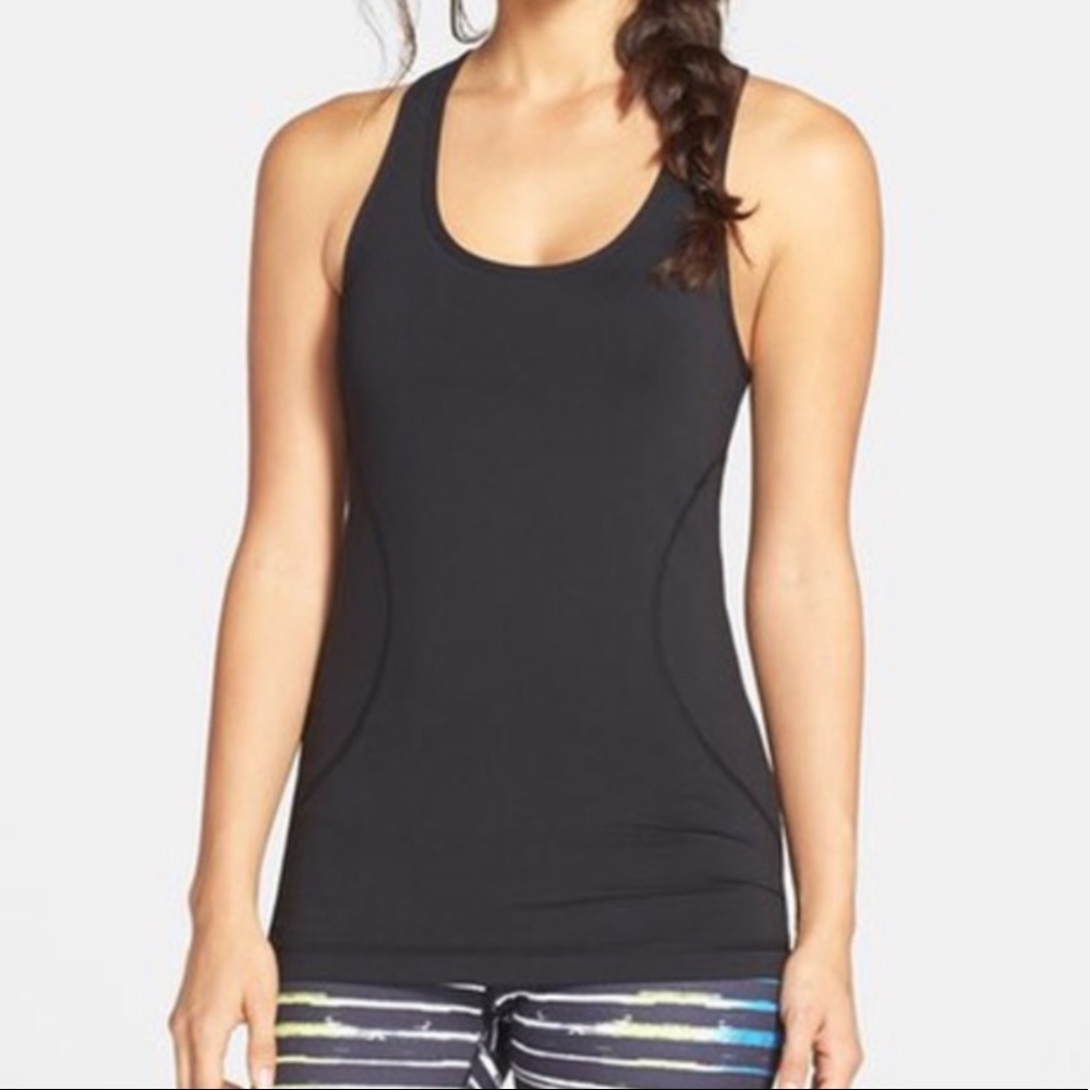Zella Racerback Tank Black Size XS